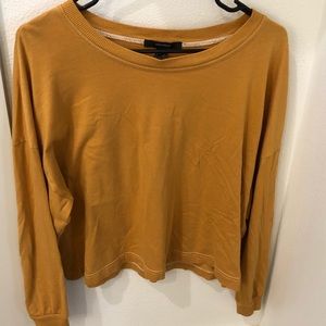 Forever 21 Long Sleeve Crop Top